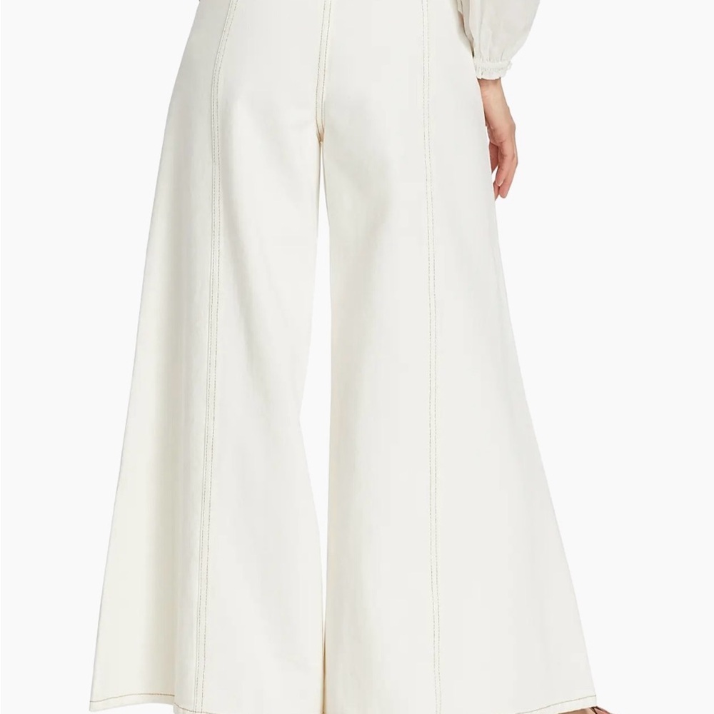Farm Rio
Belted Wide-Leg Twill Pants - Picture 3 of 14